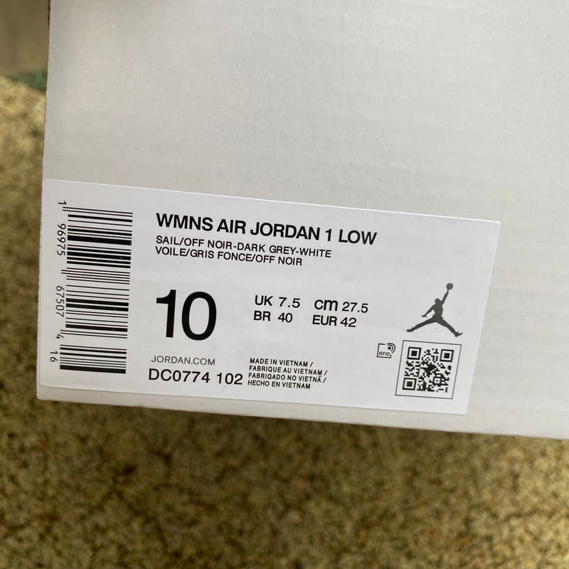 Air Jordan 1 Low Dark Grey