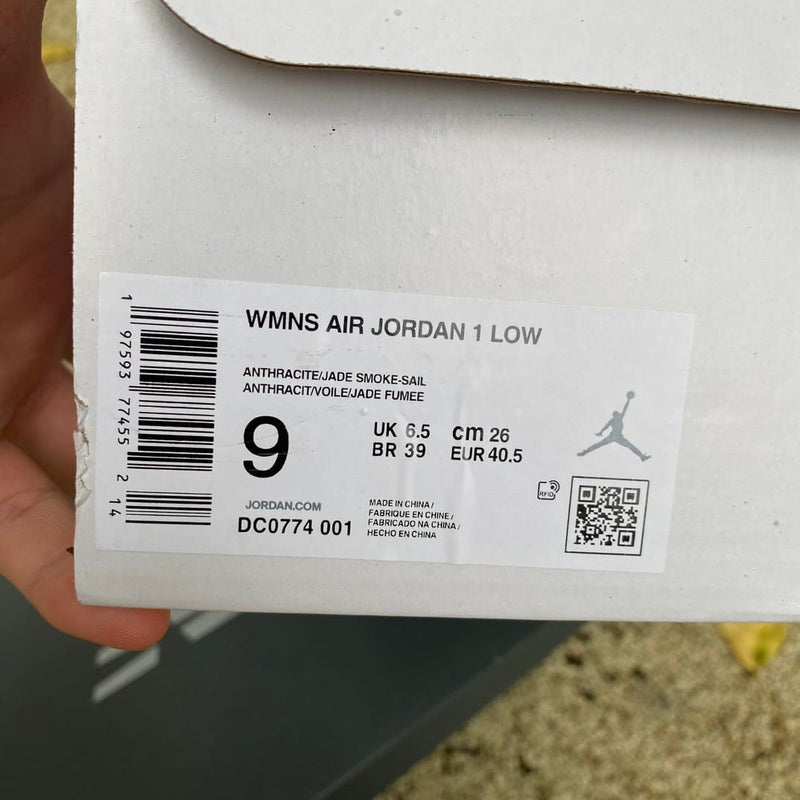 Air Jordan 1 Low Jade Smoke