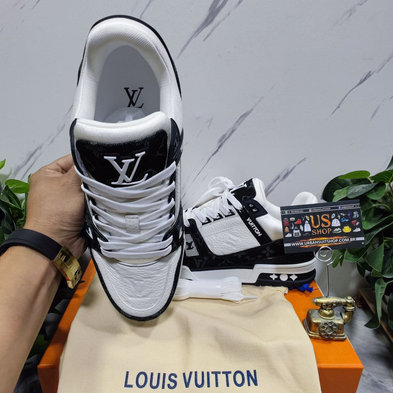 Louis Vuitton LV Trainer White Black
