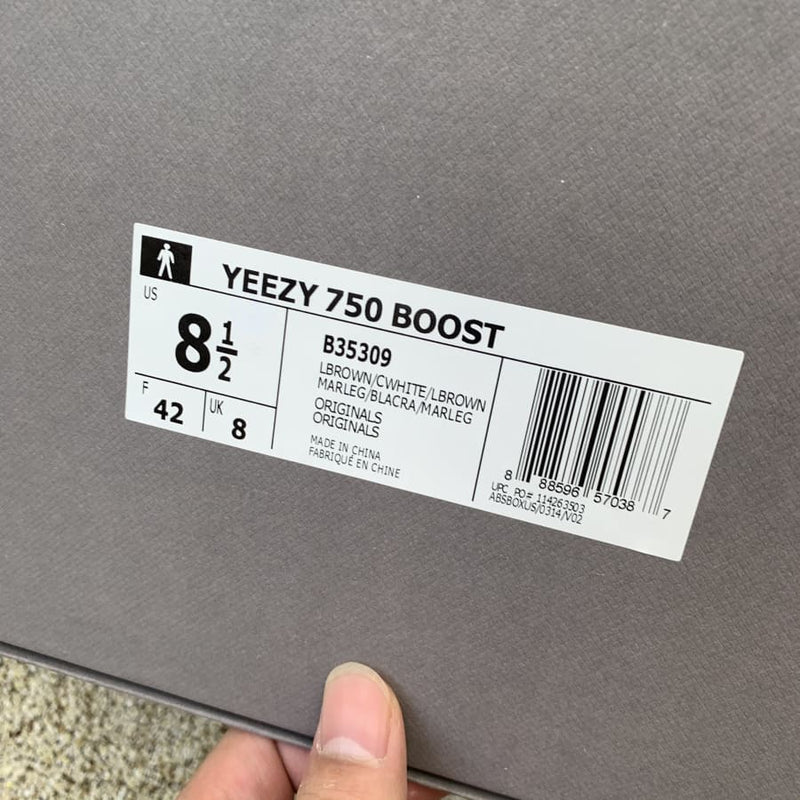 Adidas Yeezy Boost 750 Light Brown