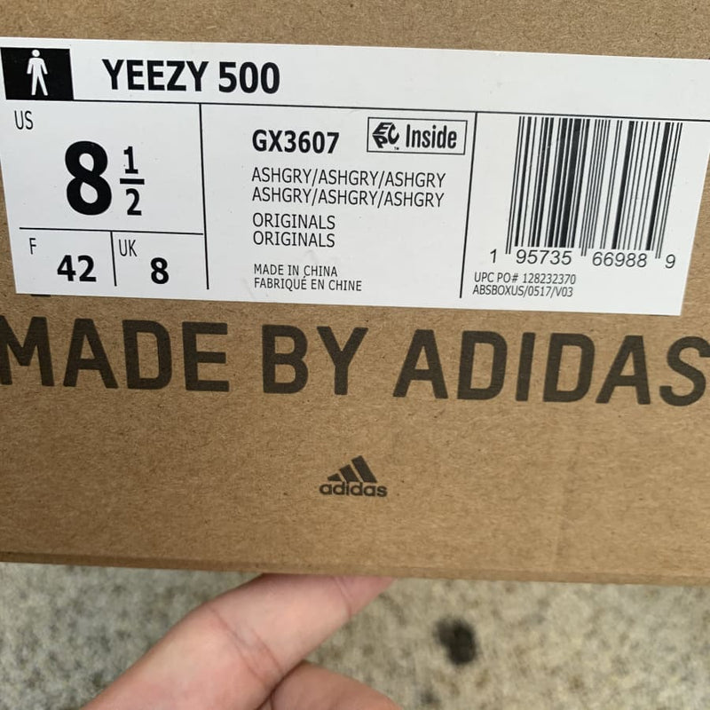Adidas Yeezy 500 Ash Grey