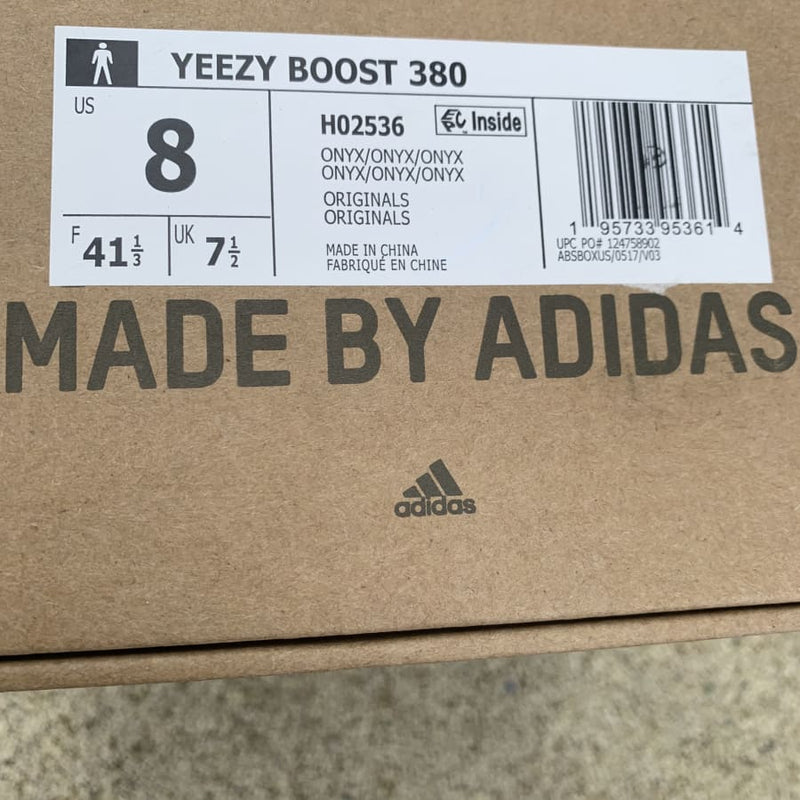 Adidas Yeezy Boost 380 Onyx