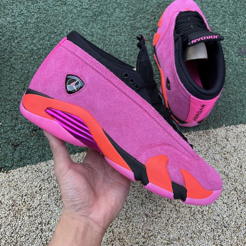 Air Jordan 14 Retro Low Shocking Pink
