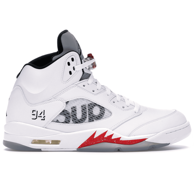 Air Jordan 5 Retro Supreme White