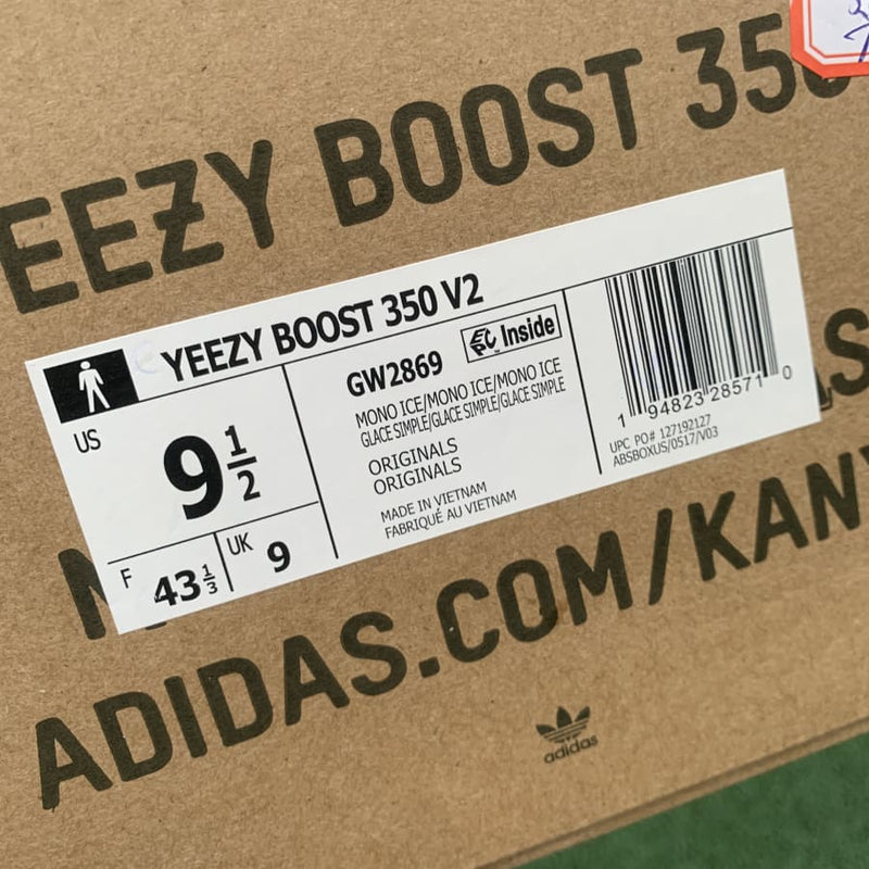 Adidas Yeezy Boost 350 V2 Mono Ice