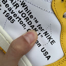 Air Jordan 1 Retro High Off-White Canary Yellow