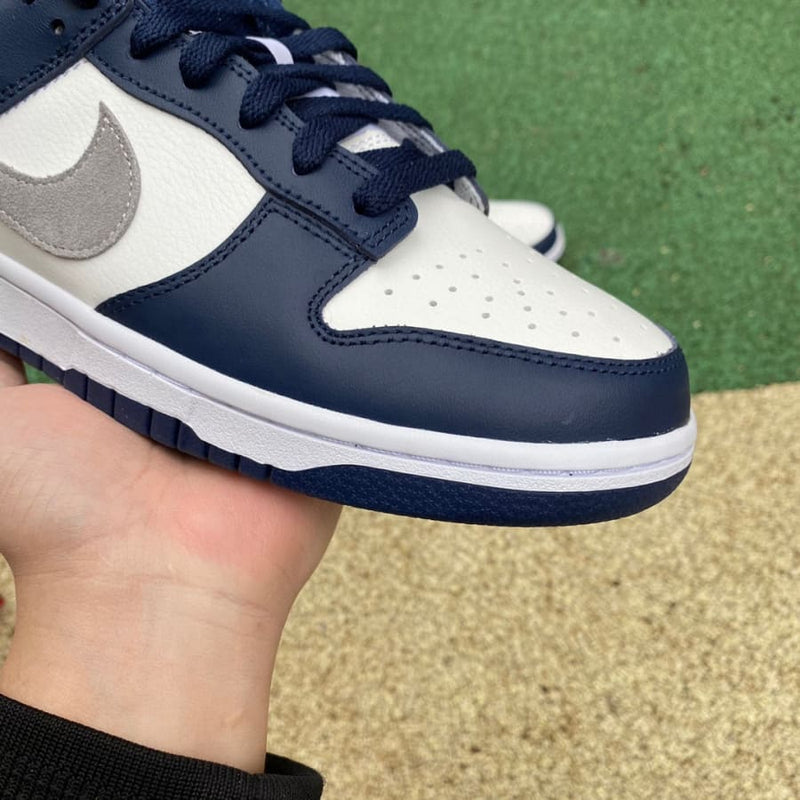 Nike Dunk Low Summit White Midnight Navy