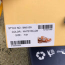 Louis Vuitton Trainer Yellow Monogram Denim White