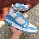 Louis Vuitton Trainer Low White Sky Blue