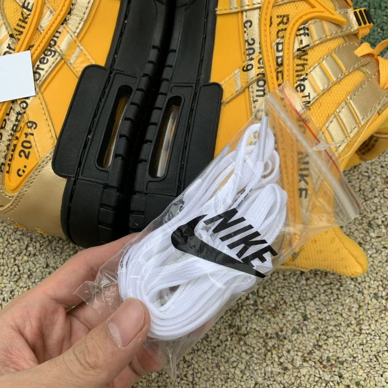 Nike Air Rubber Dunk Off-White University Gold