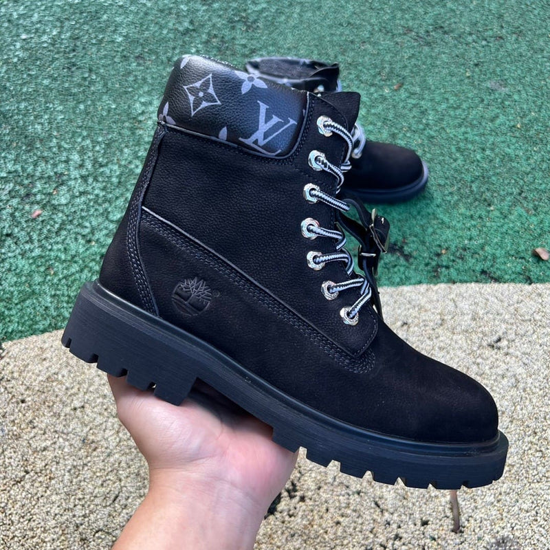 Louis Vuitton Timberland 6" Ankle Boot Black