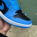 Air Jordan 1 Mid University Blue Black