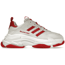 Balenciaga x adidas Triple S White Red