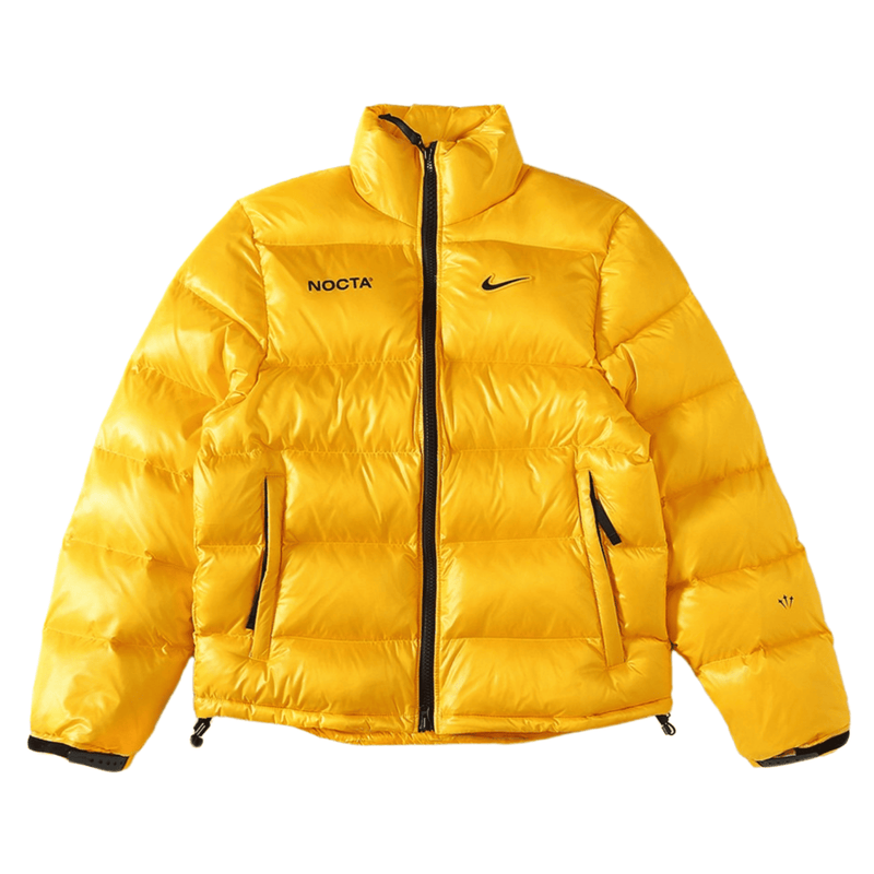 Jaqueta Puffer Nike x NOCTA Sunset Yellow