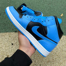 Air Jordan 1 Mid University Blue Black
