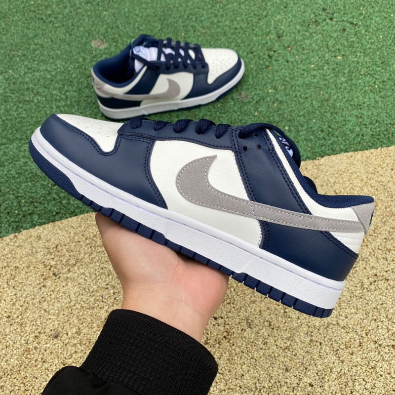 Nike Dunk Low Summit White Midnight Navy