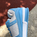 Louis Vuitton Trainer Low White Sky Blue