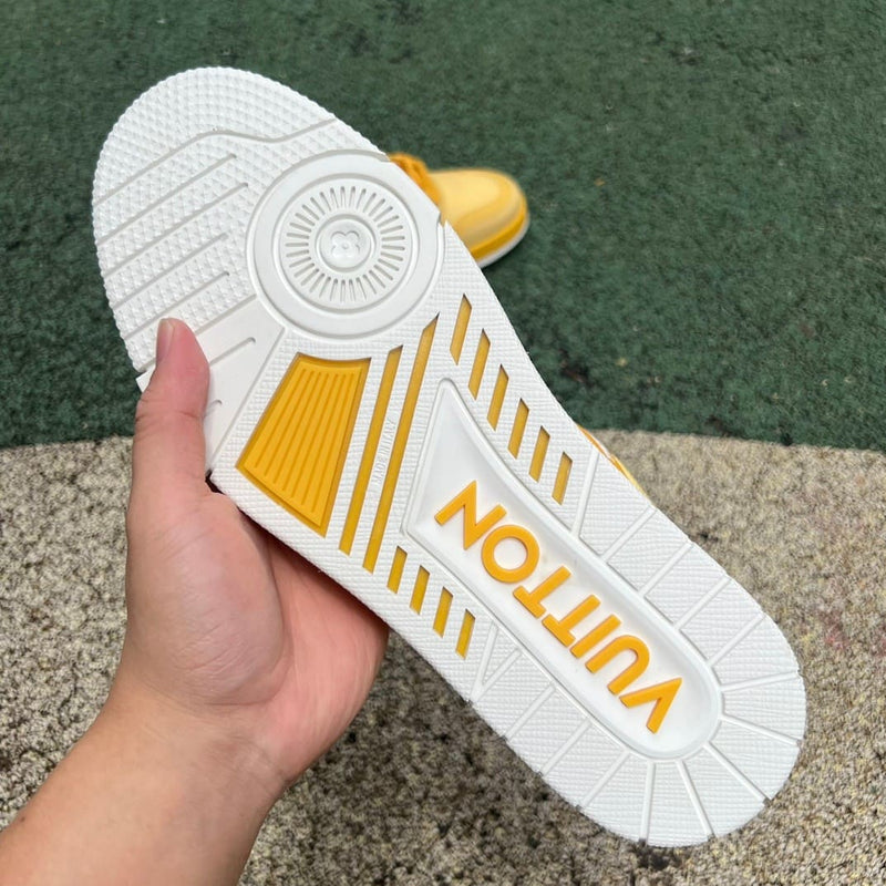 Louis Vuitton LV Trainer Yellow White