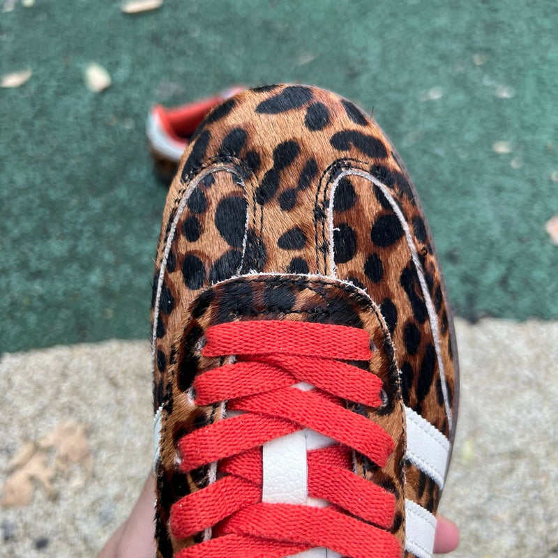 Adidas Samba Preloved Red Leopard