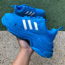 Balenciaga x adidas Triple S Blue White