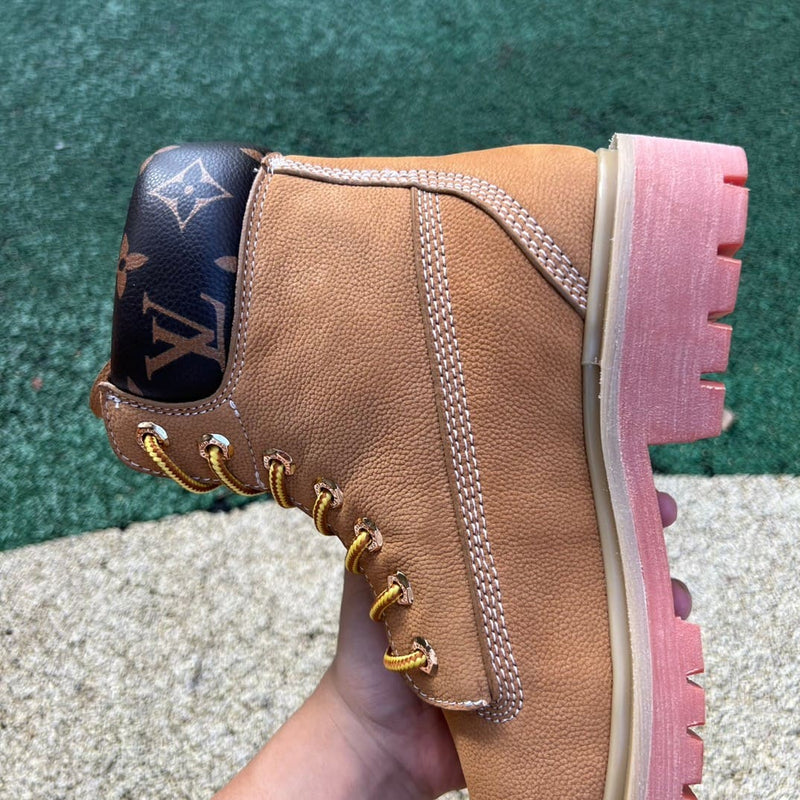 Louis Vuitton Timberland 6" Ankle Boot Wheat