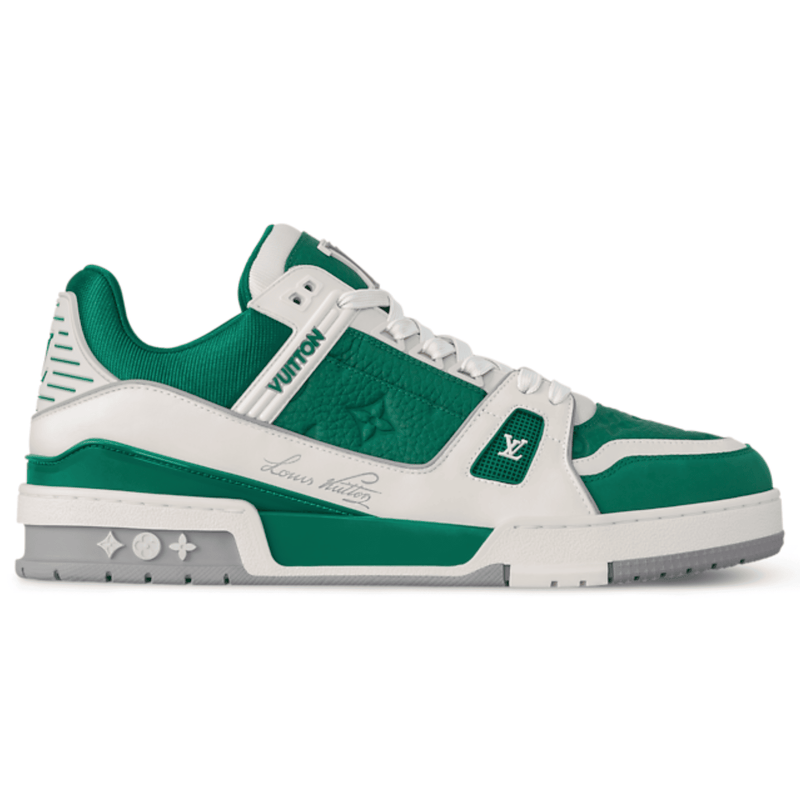 Louis Vuitton LV Trainer Borneo Green