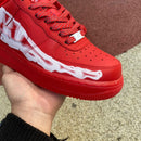 Nike Air Force 1 Low Red Skeleton Halloween