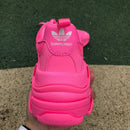 Balenciaga x adidas Triple S Neon Pink