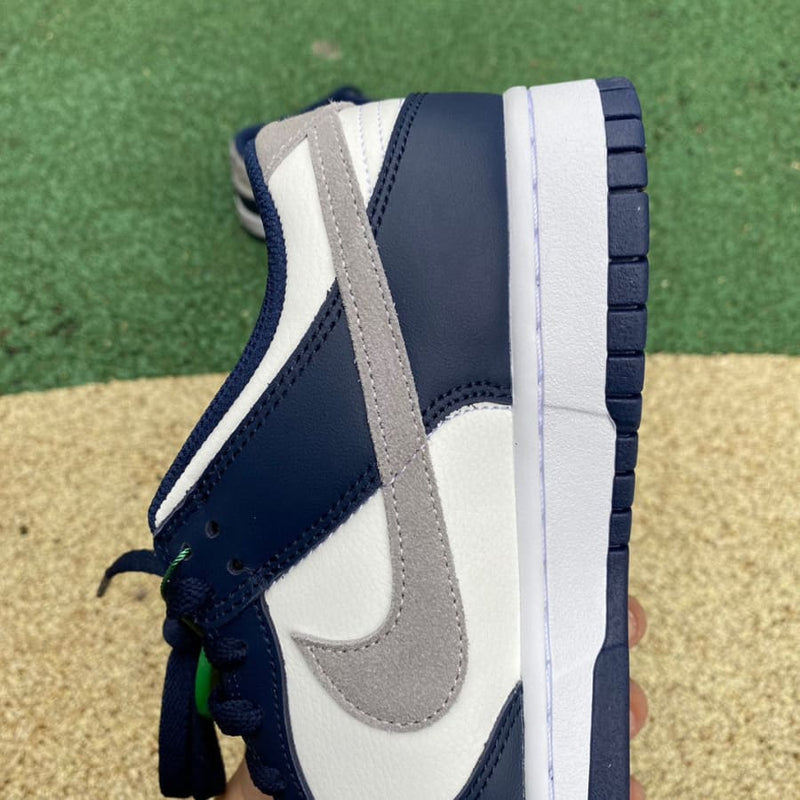 Nike Dunk Low Summit White Midnight Navy