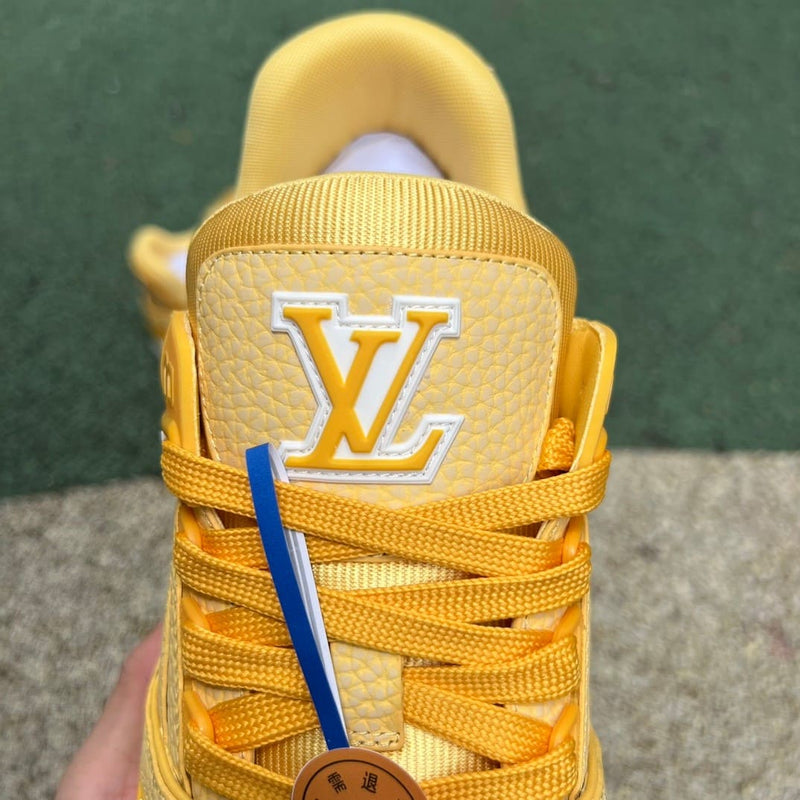 Louis Vuitton LV Trainer Yellow White