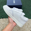 Dior B27 Low-Top White Calfskin