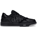 Dior B27 Low Black Dior Oblique Galaxy Leather Grey