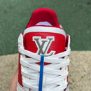 Louis Vuitton LV Trainer Sari Red