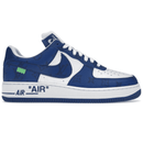 Louis Vuitton Nike Air Force 1 Low By Virgil Abloh White Royal