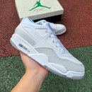 Air Jordan 4 RM White Metallic Silver