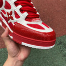 Louis Vuitton LV Skate Sneaker Red White