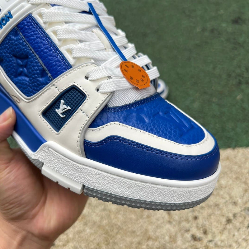 Louis Vuitton LV Trainer Gaston Blue