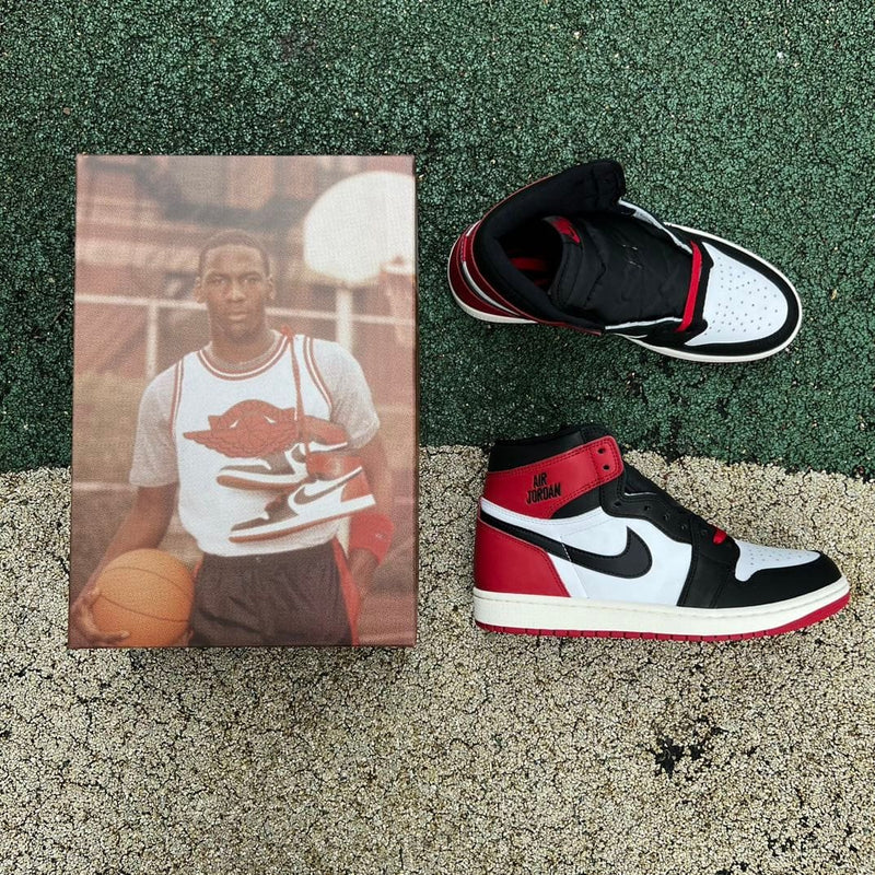 Air Jordan 1 Retro High Black Toe Reimagined