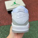 Air Jordan 4 RM White Metallic Silver