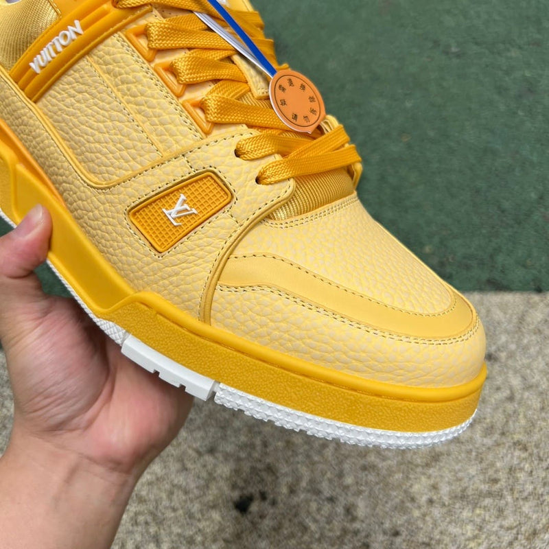 Louis Vuitton LV Trainer Yellow White