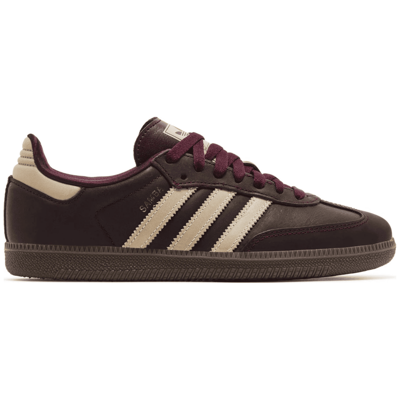 Adidas Samba Maroon Crystal Sand