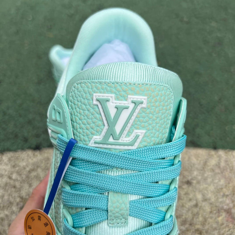 Louis Vuitton LV Trainer Mint Green White