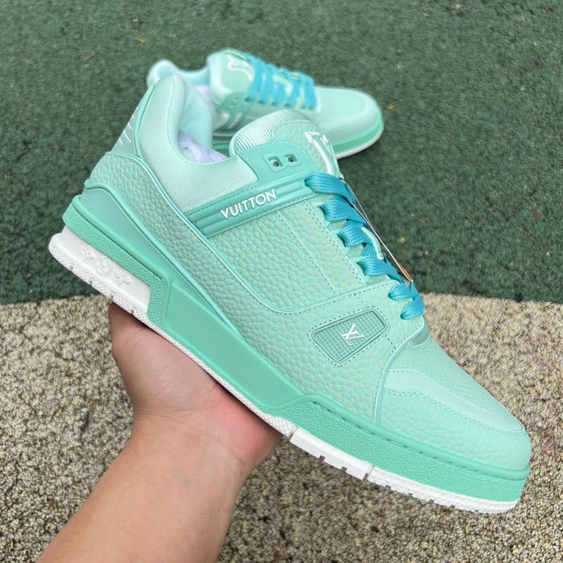 Louis Vuitton LV Trainer Mint Green White