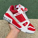 Louis Vuitton LV Trainer Sari Red