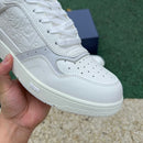 Dior B27 Low-Top White Calfskin