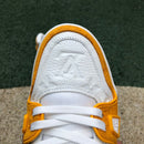 Louis Vuitton Trainer Yellow Monogram Denim White