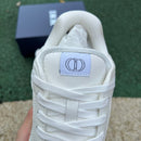 Dior B27 Low-Top White Calfskin
