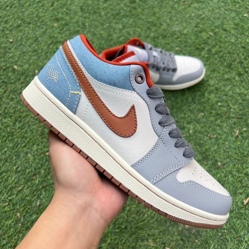 Air Jordan 1 Low Phantom Denim