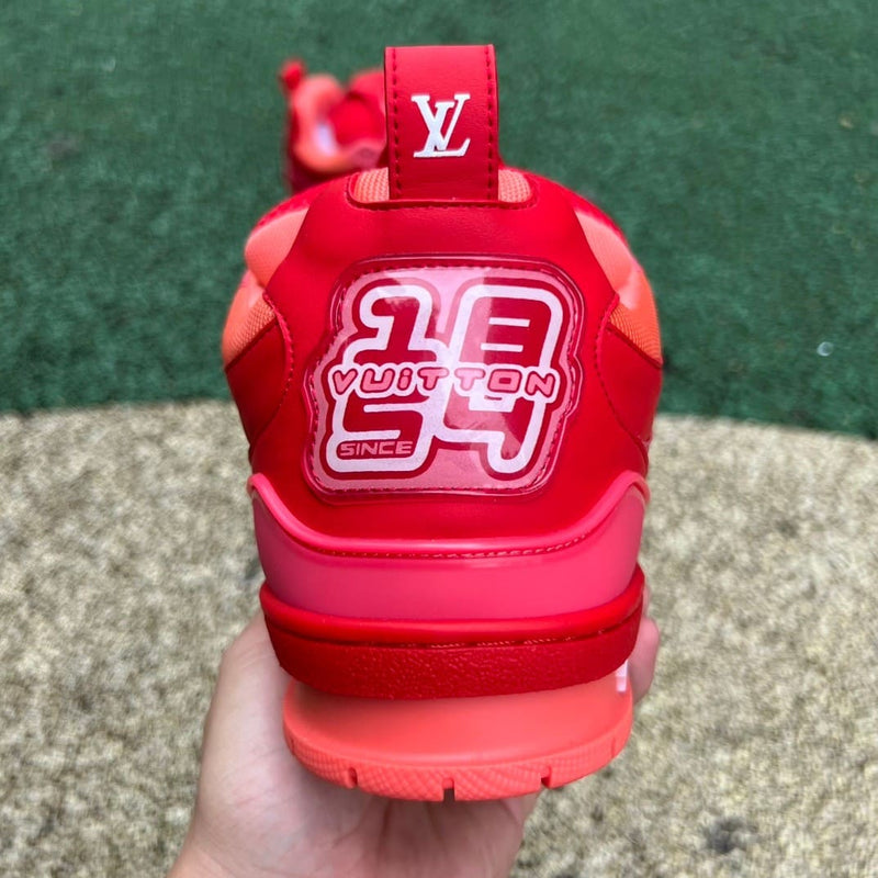 Louis Vuitton Skate Trainer Red