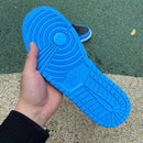 Air Jordan 1 Mid University Blue Black